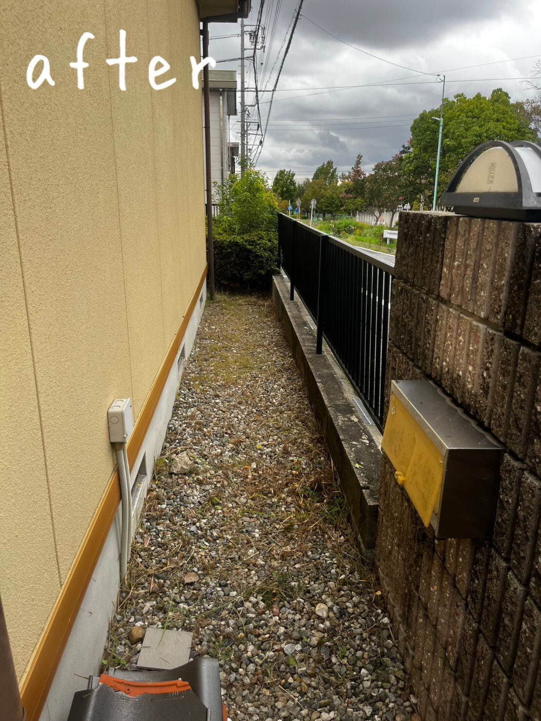 今回は、緑区 K様邸にて草刈り作業を行いました！
