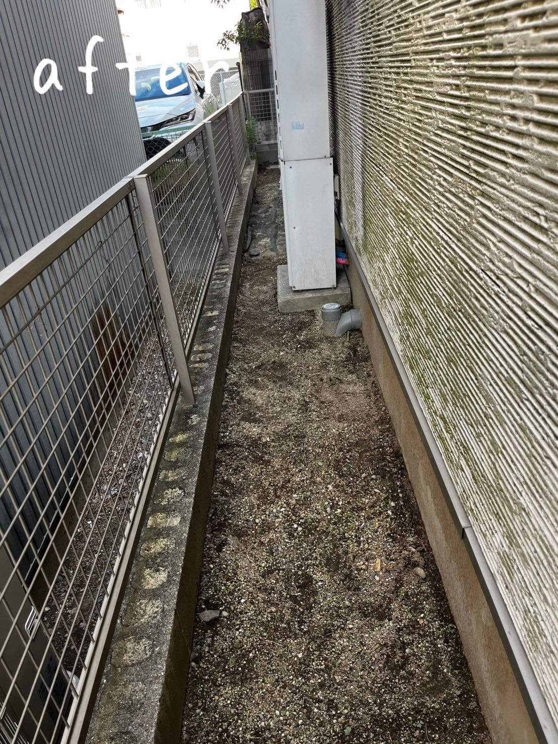 今回は、M区のT様邸にてお庭の草刈りを行いました！